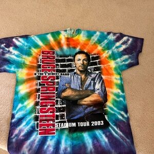 Bruce Springsteen concert tshirt 2003